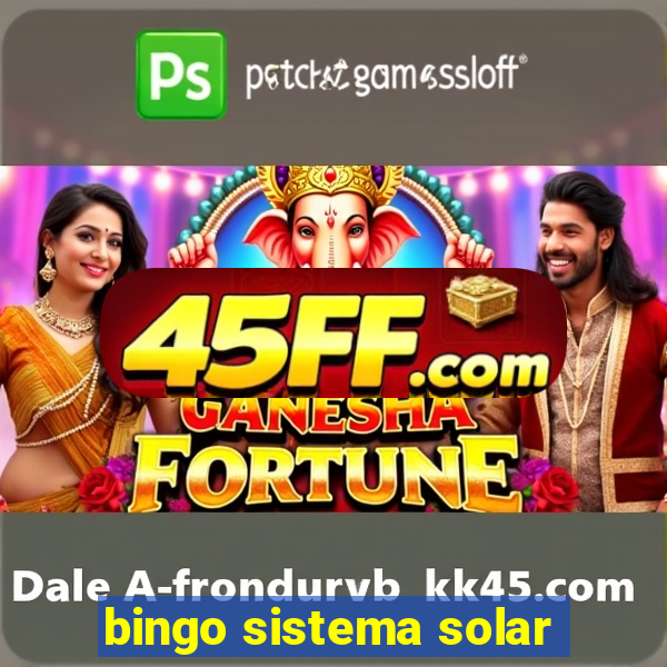 bingo sistema solar